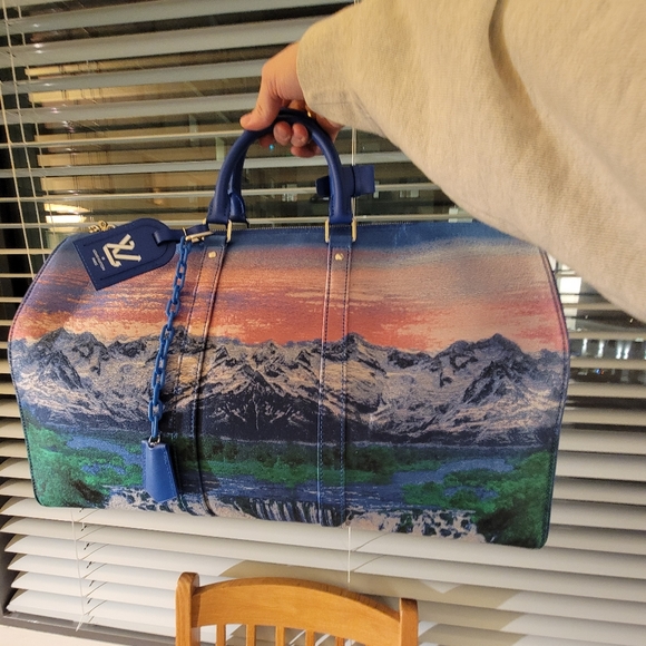Louis Vuitton Handbags - SOLD Louis Vuitton Keepall 50 Bandolere Landscape- VIRGIL ABLOH SS22
